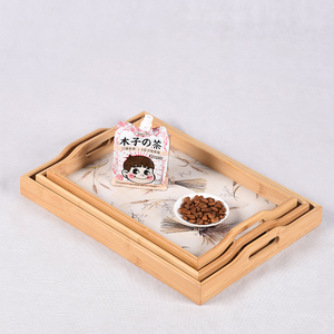저렴한 소나무 나무 침대 트레이 접이식 다리 서빙 노트북 책상 휴대용 아침 식사 테이블 - Product Image 4