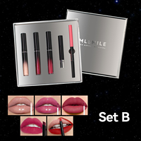 Kit Lèvres 3-en-1 Personnalisable avec Logo – Crayon et Gloss à Lèvres – Vente en Gros et en Vrac