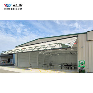Almacén de hangar de estructura de acero para construcción de Hangar grande Marco Wzh Fiji para Taller de acero - Product Image 1
