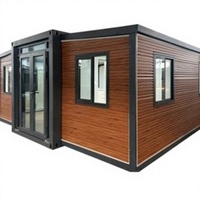 Maison conteneur à faible coût, abri d'urgence modulaire, logement temporaire, maison conteneur préfabriquée, chargement facile