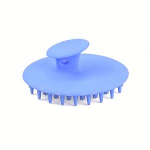 Silicone Shampoo <b>Brush</b> with Oval Design Cross-Border New Baby Supplies for Scalp Massage - Product Image 4