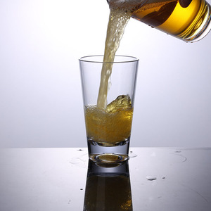 レストランカフェ用のシンプルな高ホウケイ酸ガラスカップミルクカップコーヒーカップ - Product Image 1