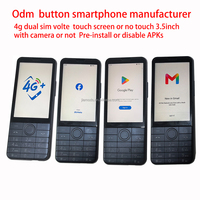 OEM ODM 4G Dual-SIM Android Tastentelefon mit Software-Sperre Anpassbare Firmware 3,5-Zoll-Touchscreen Android-Tastentelefon-Hersteller