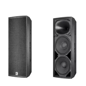 CVR speaker pesta Dj jangkauan penuh 2 arah, CVR profesional 15 inci Woofer 1000 Watt daya besar