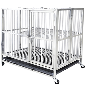 กรงสุนัขพับได้สำหรับสุนัขพันธุ์ใหญ่ ใช้งานกลางแจ้ง ทนทาน สำหรับอุปกรณ์สัตวแพทย์ - Product Image 3