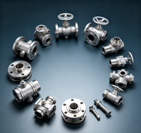 Services de fonderie de précision en acier sur mesure - Fonderie de pièces moulées en acier inoxydable 304/316/316L par micro-moulage à la cire perdue