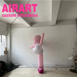 Dễ Thương Quảng Cáo Inflatable Ballerina Trang Trí Ngoài Trời Balloon