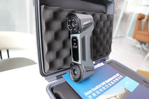 Хорошее обслуживание, высокая точность 193 мм * 63 мм * 53 мм Freescan Combo + Einscan Pro HD Блестящий 3D сканер для автомобильных запчастей - Product Image 4