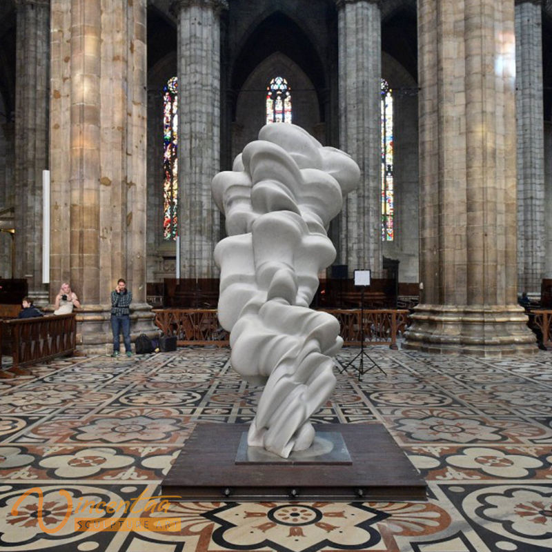 ヴィンチェンタモダンアート屋内装飾彫刻抽象雲グラスファイバー像樹脂