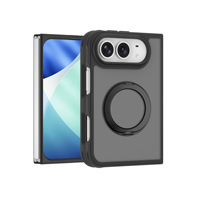 Étui pliable pour iPhone Duo avec protection de la charnière, anti-traces de doigts, protection de l'appareil photo, résistant aux rayures, découpes précises
