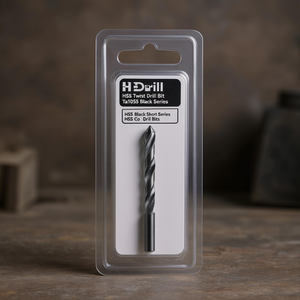 Foret hélicoïdal HSS TA1055, série courte noire, forets HSS-Co - Product Image 3