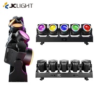 Nouvelle Lyre Beam LED RGB 5*120W Tornado DMX512 avec fonctions Wash et Beam pour éclairage de scène DJ