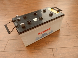 Batterie marine Super Heavy Duty SHD260 12V260Ah pour usage maritime, type à charge sèche, état neuf, utilisation navale - Product Image 4