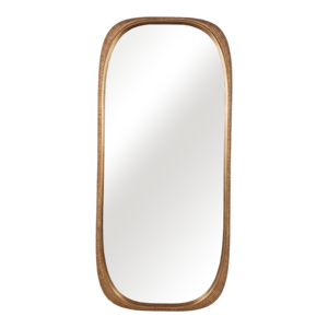 Specchio da Parete Decorativo a Figura Intera con Bordi Ondulati, Moderno per Camera da Letto, Bagno, Ingresso e Soggiorno - Product Image 1