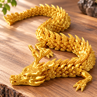 Figurine de dragon chinois articulée en plastique imprimé en 3D, fabriquée en Chine, disponible en plusieurs coloris, pour les 14 ans et plus, unisexe