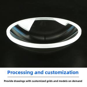 하이 퀄리티 광학 사파이어 반월 상 연골 렌즈 도매 복합 눈 렌즈를위한 Plano-볼록 구조 높은 투과율 - Product Image 4