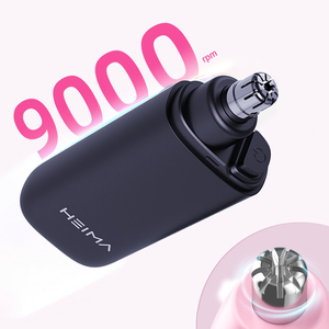 Mini tondeuse électrique pour <span class=keywords><strong>poils</strong></span> <span class=keywords><strong>du</strong></span> <span class=keywords><strong>nez</strong></span>, <span class=keywords><strong>rasoir</strong></span> rotatif USB pour l'épilation <span class=keywords><strong>du</strong></span> <span class=keywords><strong>nez</strong></span> et de la barbe, tondeuse à <span class=keywords><strong>poils</strong></span> d'oreilles étanche pour les voyages - Product Image 1
