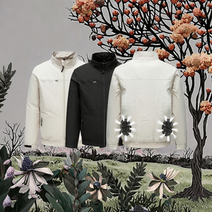 ชุดใส่ทำงานไซส์ XL ฤดูร้อนระบายความร้อนเร็วได้รับการรับรองมาตรฐาน ROHS CE PSE มีซิปปิดพัดลมบางบริการ OEM สำหรับเครื่องปรับอากาศ - Product Image 3