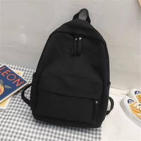 Nueva mochila Simple de Color sólido, bolsa Universal de viaje y ocio para hombres y mujeres, mochila impermeable de gran capacidad