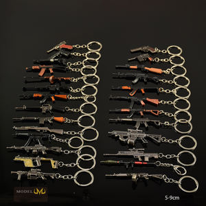 Mini rifle de francotirador de metal personalizado Stg44 Barrett Akmt88 Barrett M88 juego de esmalte periférico arma caliente llavero de aleación de Zinc - Product Image 1