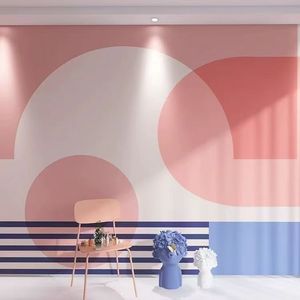 Décoration murale géométrique moderne imprimée en 3D, résistante à l'eau, pour salle de bain, salon, <span class=keywords><strong>cuisine</strong></span>, hôtel, décoration intérieure - Product Image 2