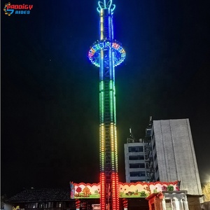 Torre <span class=keywords><strong>de</strong></span> Caída Libre Personalizada <span class=keywords><strong>de</strong></span> Fabricante Directo para Adultos y Niños, Atracción para Ferias - Product Image 6