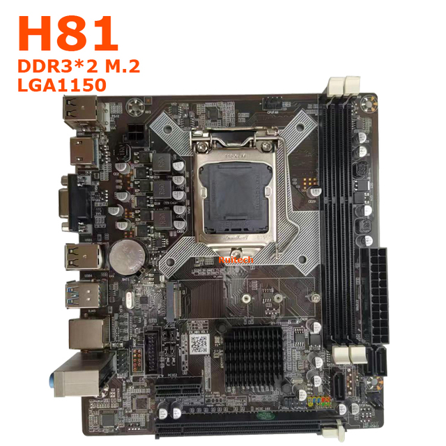 Ruicorp High Speed OEM Customized 16GB H81 B85 Chipset LGA1150 with M.2 Laptop Motherboards for Main Gaming Computer