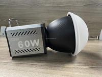 Lumière vidéo LED COB ZU60 2700-6500K, 8 effets lumineux, monture Bowens, lumière d'appoint portable pour la photographie en studio et les tournages en direct