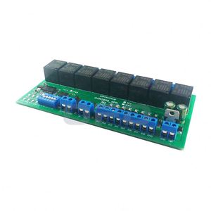 CAROB08 DC 12V/24V 8-CH DI-DO 2 in 1 CAN/RS485 BUS RS485 Modbus RTU SPS E/A-Erweiterungs platine Relais modul CAROB08 - Product Image 1