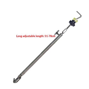 Tige de support télescopique professionnelle réglable en acier inoxydable pour réparation de bosses de <span class=keywords><strong>voiture</strong></span>, fixation aux deux extrémités (portes, capot, <span class=keywords><strong>coffre</strong></span>) - Product Image 4