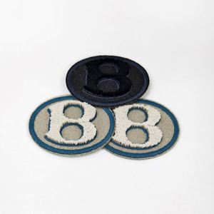 Custom Embroidered Patches Logo Badges Toothbrush Embroidery Patches for Clothing - Product Image 1