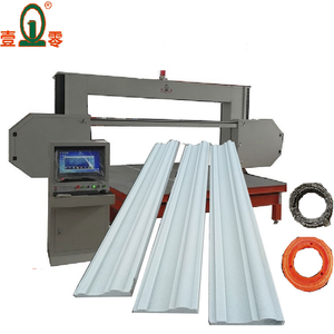 <span class=keywords><strong>Scie</strong></span> à fil diamanté CNC Yiling pour la découpe 2D <span class=keywords><strong>de</strong></span> panneaux en céramique expansée, polyuréthane, <span class=keywords><strong>laine</strong></span> <span class=keywords><strong>de</strong></span> roche et nid d'abeille - Product Image 2