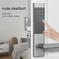 Cerradura de Puerta de Hotel TTHotel TTLock con Tarjeta RFID, Software Gratuito, Código Digital, Control Digital y Contraseña Electrónica