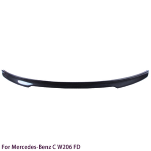 For C-Class W206 4Door FD Style Carbon Fiber Rear Spoiler Trunk Wing 2021-2025 - Product Image 4