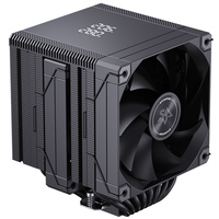 SNOWMAN Oferta Especial MT880-V4D-No Light-BK 5V 3Pin Enfriador de CPU de Doble Torre con 8 Tubos de Calor y Radiador de Aire Compatible con Intel y AMD para Procesador