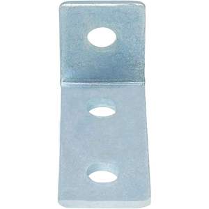 Zinc Plated Carbon Steel Triangle Support Brace for 1-5/8 Inch Strut Channel Metal Frame Connector, 5mm Thick Heavy Duty Corner - Product Image 1