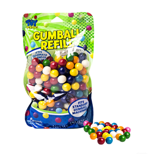 Vente en gros d'usine, bonbons à la gomme multicolores assortis, bonbons à la gomme à bulles aromatisés aux fruits - Product Image 2