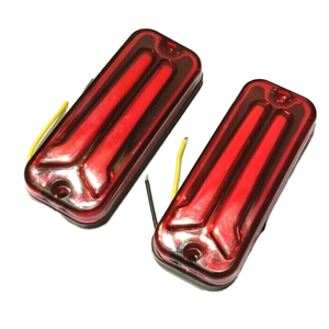 Juego de luces indicadoras LED Rojas delanteras o traseras para señales de giro Suzuki Samurai Gypsy SJ410 SJ413 Jimny - Product Image 1