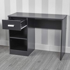1 Drawer Wooden Bedroom Computer Work Table Office <strong>Desk</strong> Dressing Jewellery <strong>Unit</strong> - Product Image 2