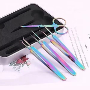 1 Set Stainless Steel Tweezers Cuticle Nipper Nail Art Tool Professional <b>Gel</b> Polish Remove Manicure <b>Kit</b> Beauty Care <b>Kit</b> - Product Image 6