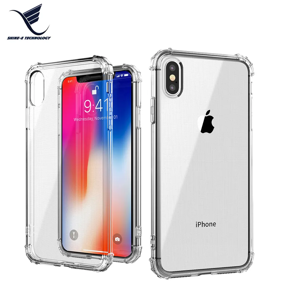 1.5 Mm TPU Cấp Quân Sự Chống Sốc Rõ Ràng Vỏ Điện Thoại Di Động Cho XiaoMi Cho HuaWei