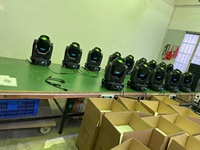 Projecteur de lumière à tête mobile 3 en 1, faisceau lumineux LED de lavage 150w NF
