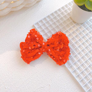 Accesorios para el Cabello para Niñas, Pinza de Pico de Pato con Lazo de Lentejuelas, Diseño Brillante y Dulce, Pinza para el Cabello al por Mayor, Hermosa Pinza para Flequillo - Product Image 6