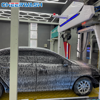 Machine de lavage de voitures automatique intelligente pour stations-service avec plusieurs programmes de lavage et télécommande