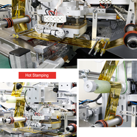 Presse à chaud pneumatique automatique APM H1S avec plaque d'impression pour le marquage à chaud des bouteilles en plastique, nouvelle certification CE