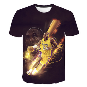 NB a Kob 3D Print Shirt Bryant Jersey T-Shirt Customized Dryfit Shirt Basketball Super <strong>Star</strong> KB T Shirt - Product Image 6