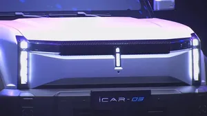 2024 iCar 03 Xe điện bốn bánh màu xanh lá cây nguyên chất bán chạy xe năng lượng mới với phạm vi 501km