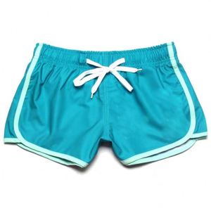 Shorts de plage pour femmes, extensibles dans 4 directions, à séchage rapide, écologiques, respirants, avec cordon de serrage, pour la plage et le surf - Product Image 3