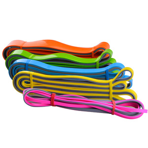 Banda elástica de entrenamiento de bucle de látex con logotipo personalizado para gimnasio, yoga, ejercicio físico, bandas de resistencia para equipo de entrenamiento - Product Image 2