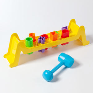 Jouet marteau éducatif Montessori en plastique Jnynke pour les tout-petits de 0 à 24 mois, certifié CE CPC, OEM ODM, banc de martelage - Product Image 3